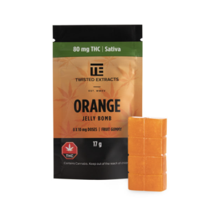 Twisted Extracts Orange 80mg