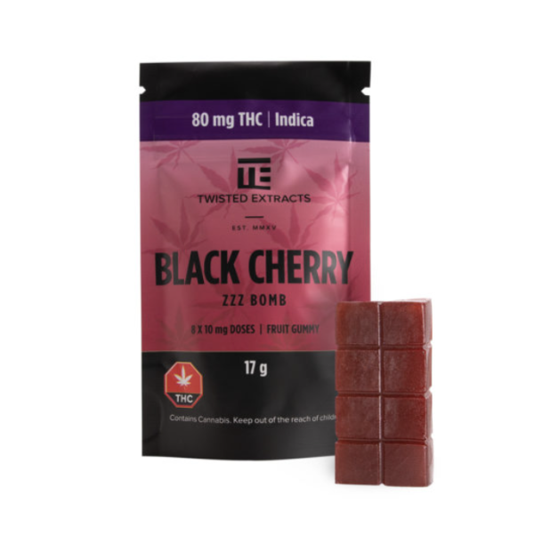 Twisted Extracts Black Cherry 80mg