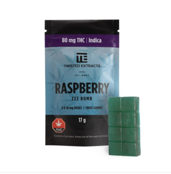 Twisted Extracts Blue Raspberry 80mg